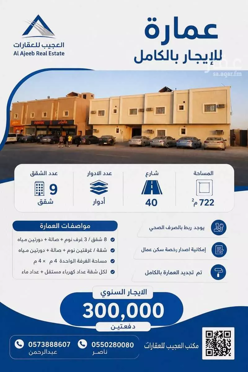 26 bedroom building in Al Uraija Al Awsat, Riyadh