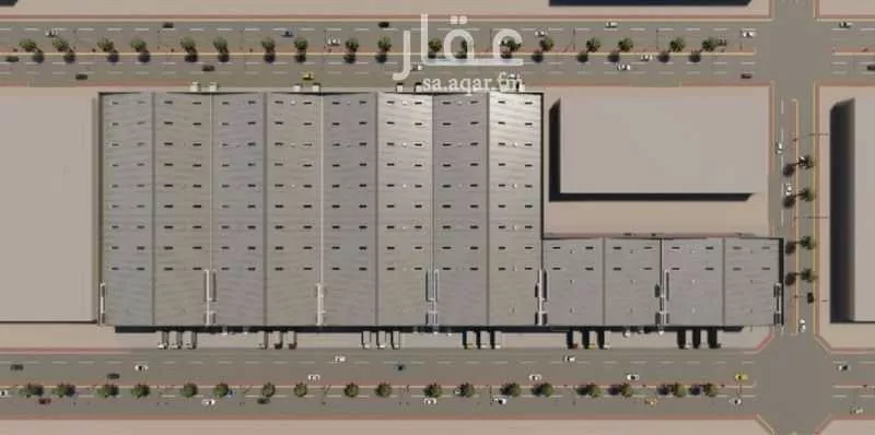 34318 sqm warehouse in Al Bariah 2