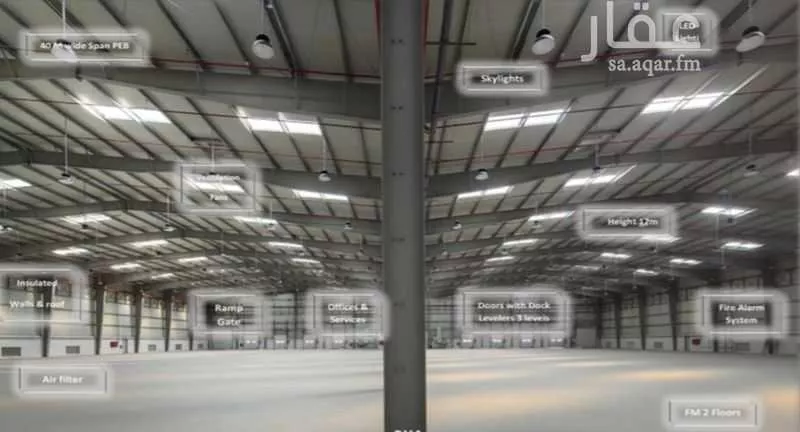 34318 sqm warehouse in Al Bariah 5
