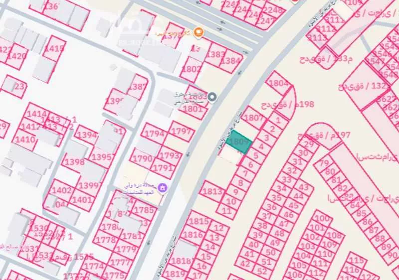 812 sqm land in King Fahd 4