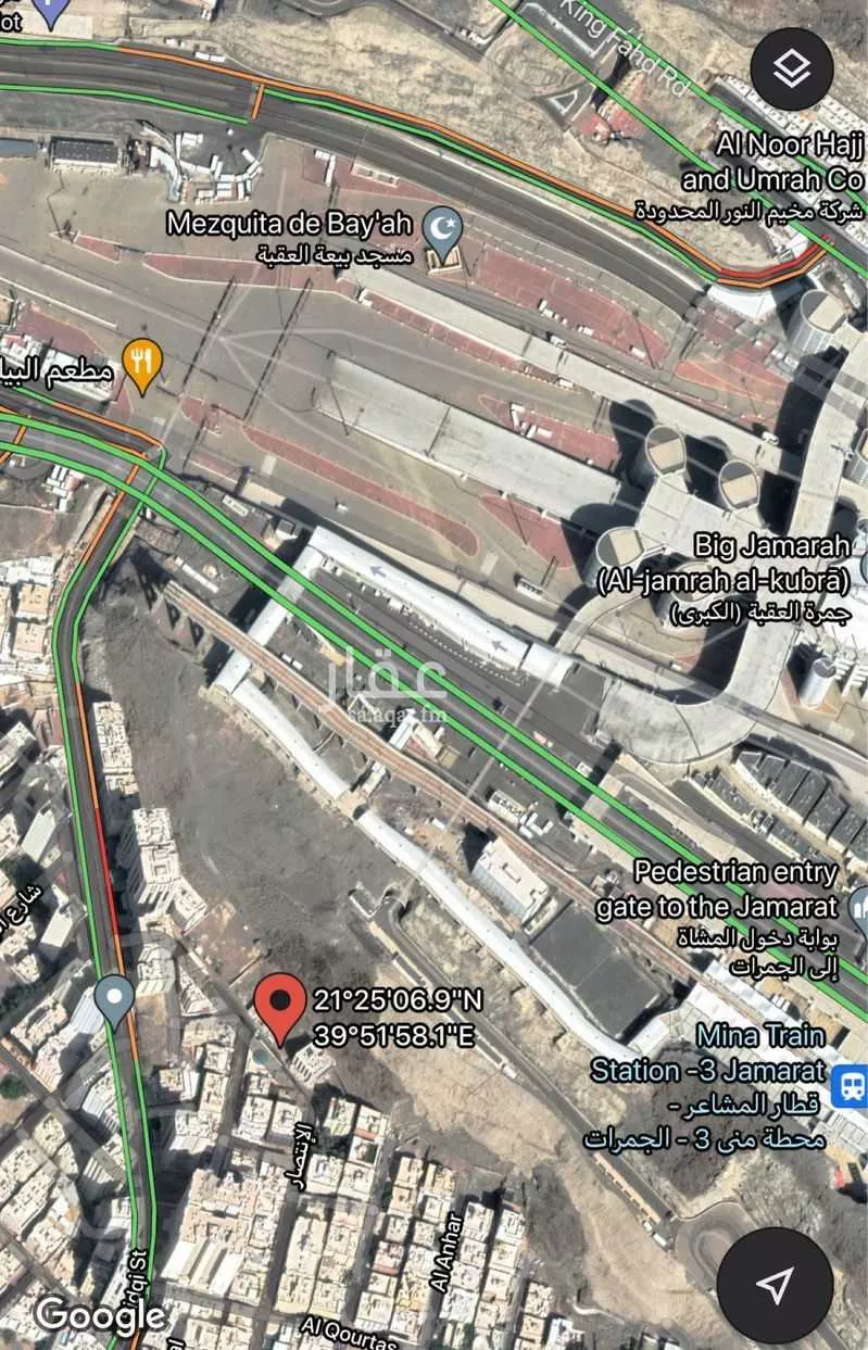 702 sqm land in Al Aziziyah 2