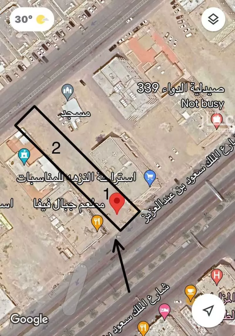 1219 sqm land in An Nur 3