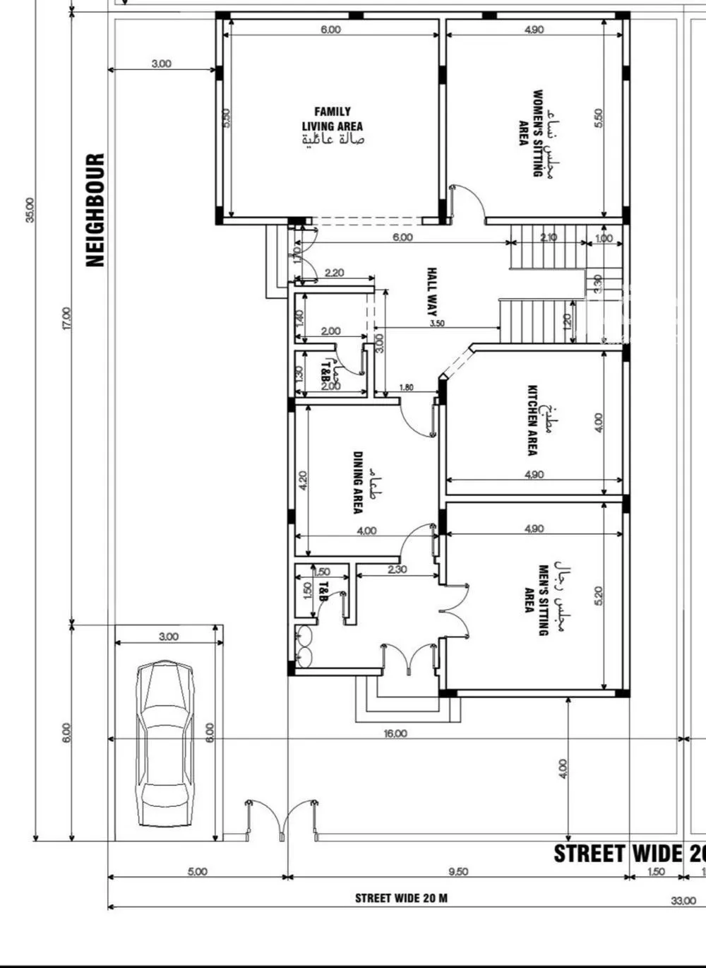7 bedroom villa in Al Amwaj 3