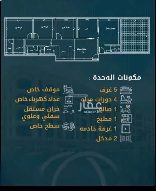 شقة 4 غرف في السواري، جدة 6