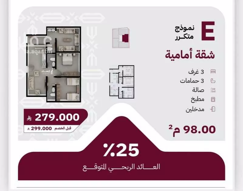 شقة 3 غرف في بريمان، جدة 5