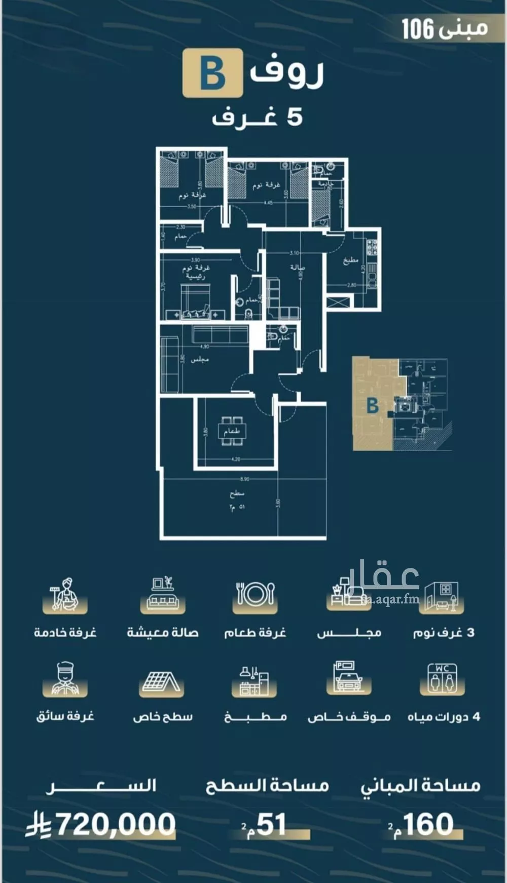 5 bedroom apartment in Al Naseem 4
