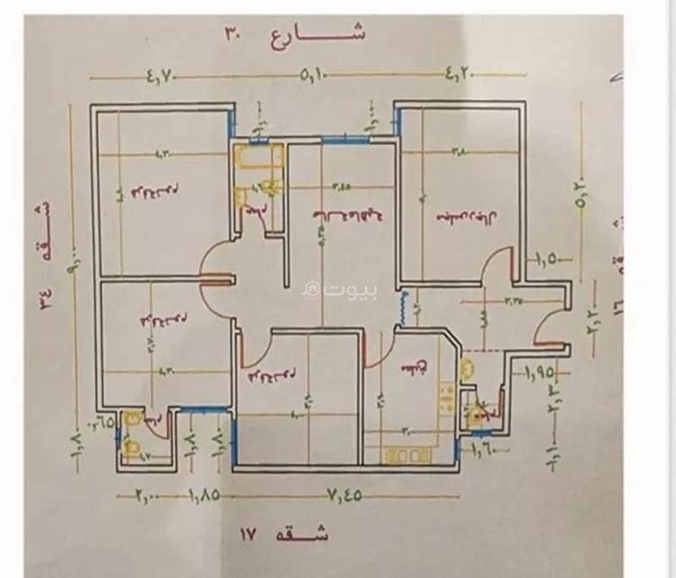 3 bedroom apartment in Granada, Riyadh 3