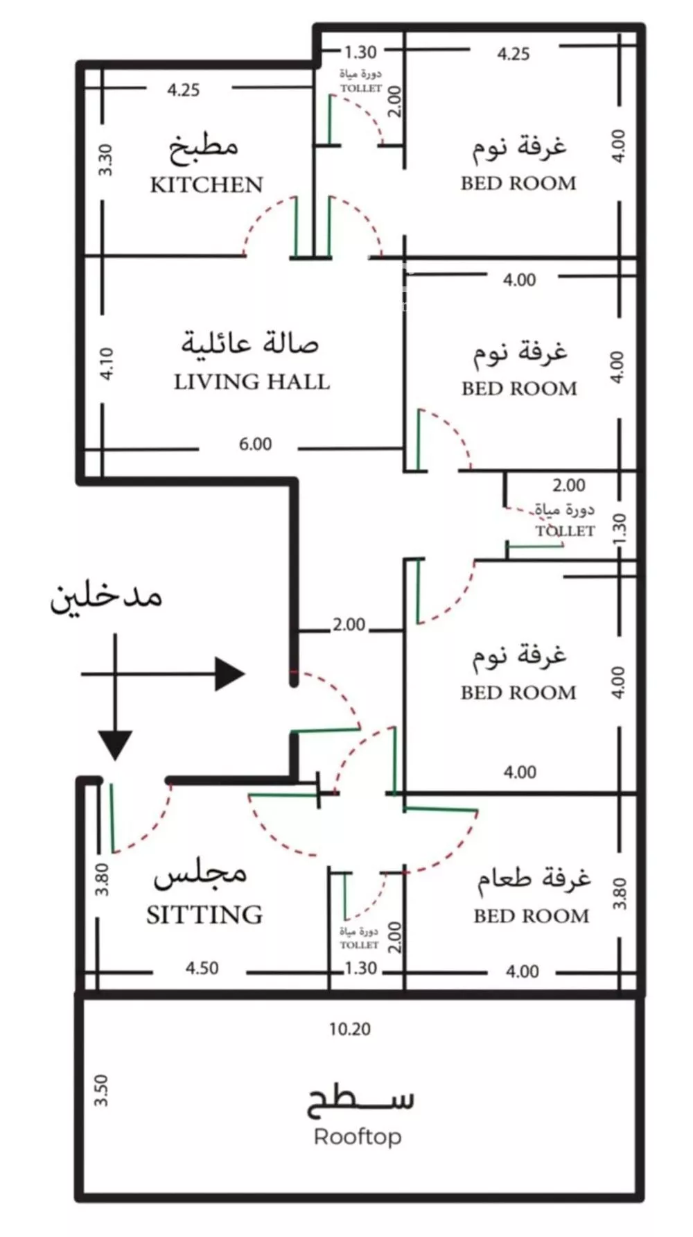 5 bedroom apartment in Al Safa 2