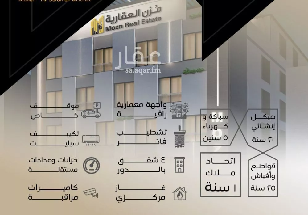 4 bedroom apartment in Al Salamah 3