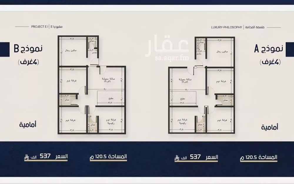 4 bedroom apartment in Al Naeem 4
