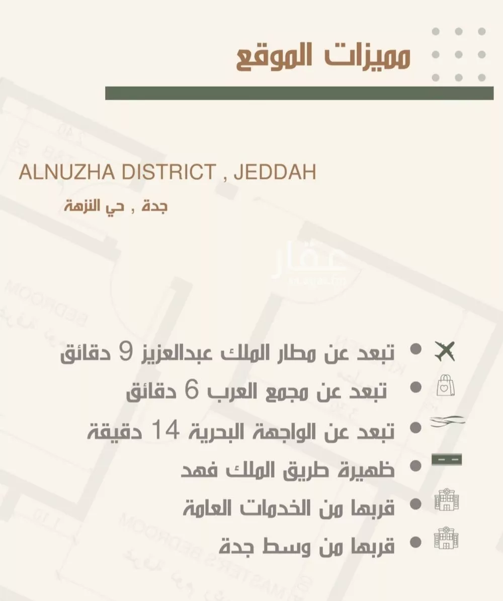 3 bedroom apartment in Al Nuzhah 2
