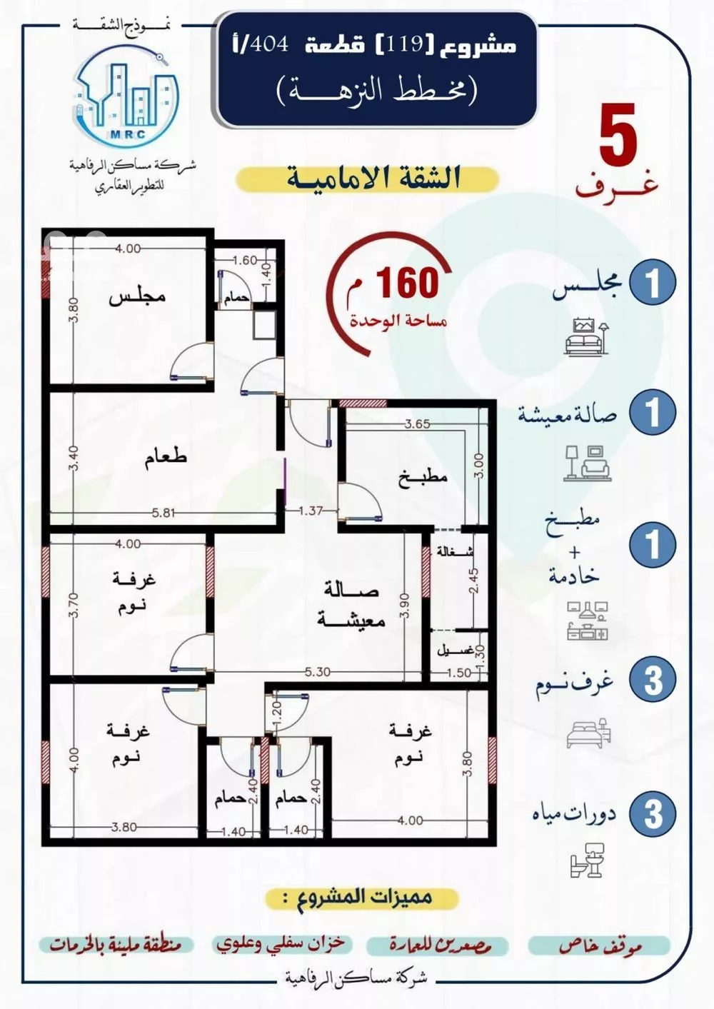 5 bedroom apartment in Al Nuzhah 4