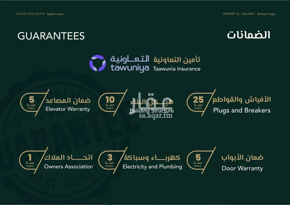 4 bedroom apartment in Al Salamah 3