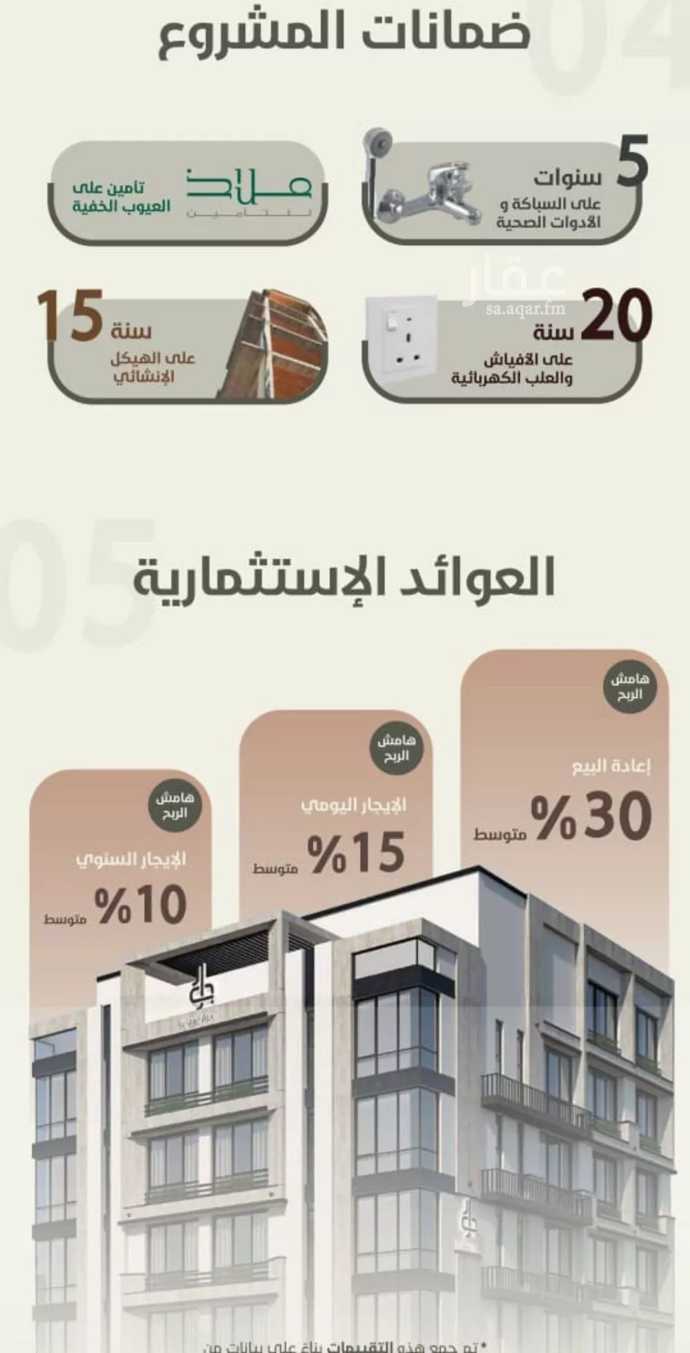 شقة 2 غرف في الروضة 6