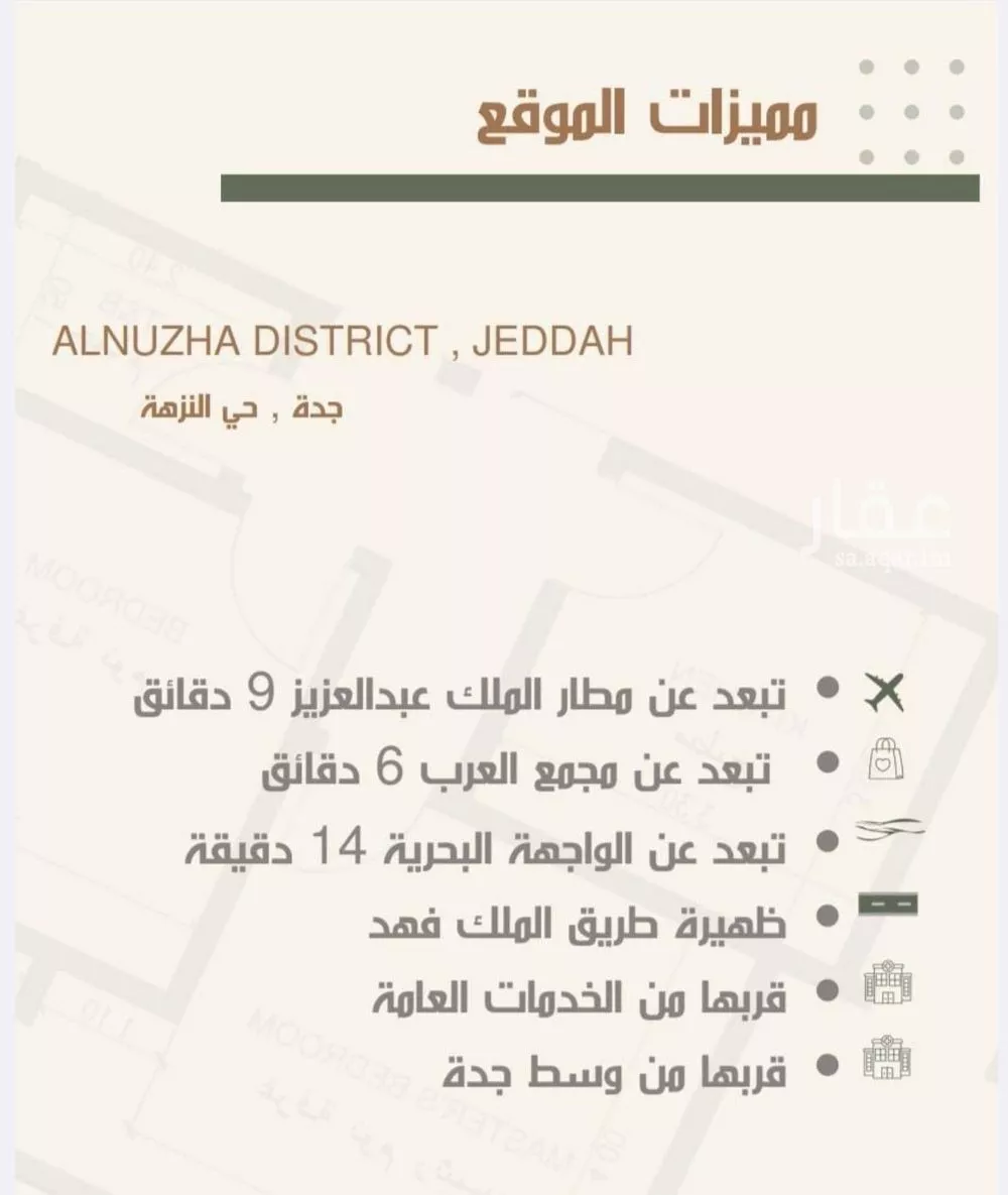 3 bedroom apartment in Al Nuzhah 2