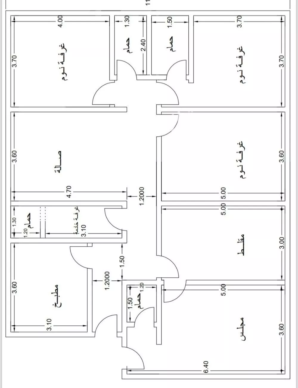 5 bedroom apartment in Al Nuzhah 2