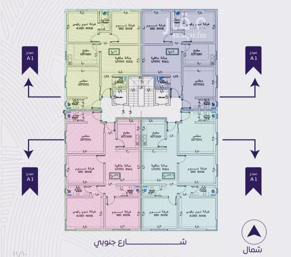 4 bedroom apartment in Al Marwa 2