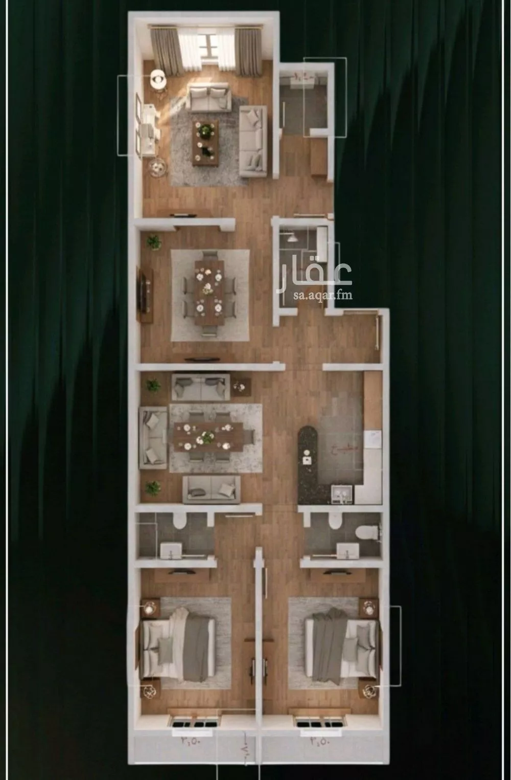 4 bedroom apartment in Al Nuzhah 5