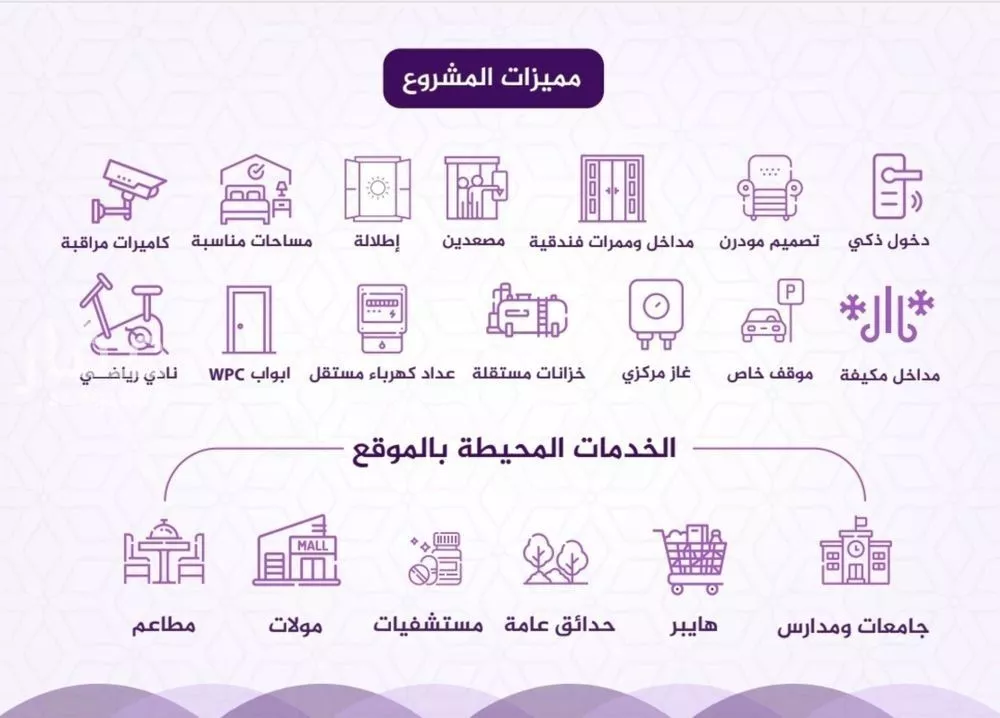 شقة 3 غرف في الفيحاء 6