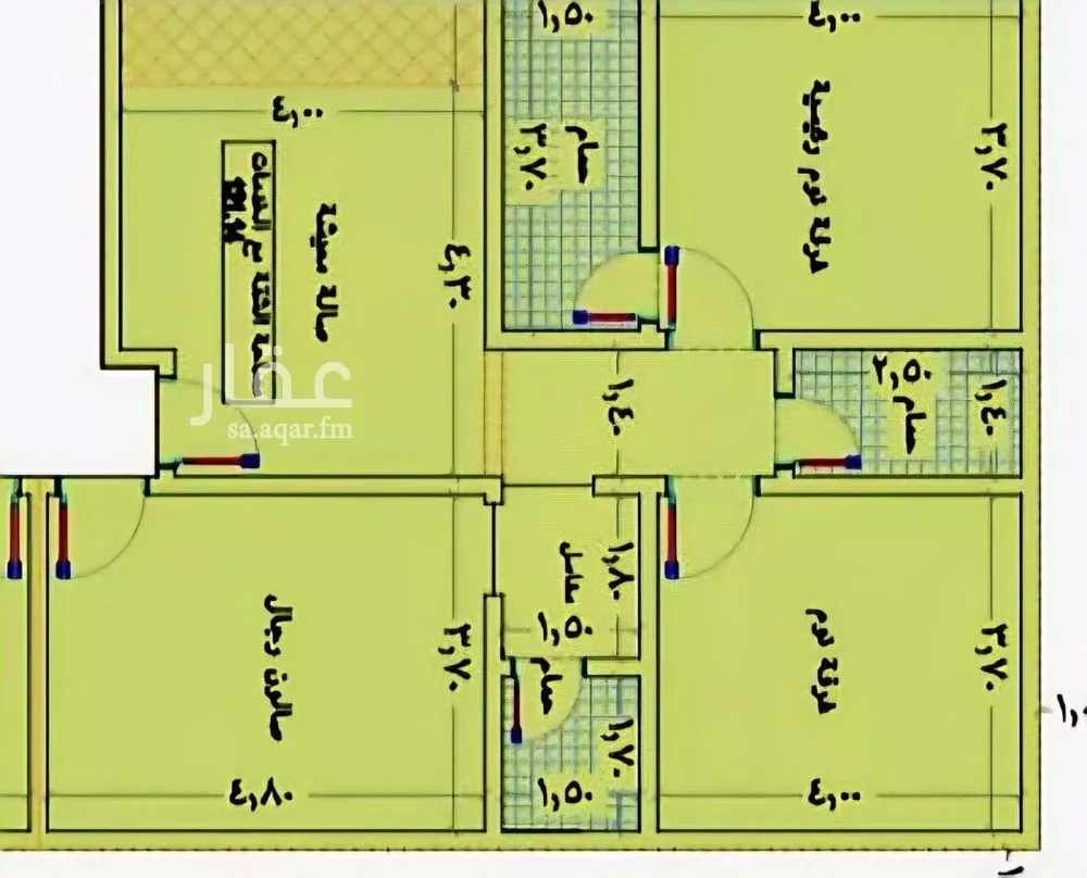 3 bedroom apartment in Al Marwa 7