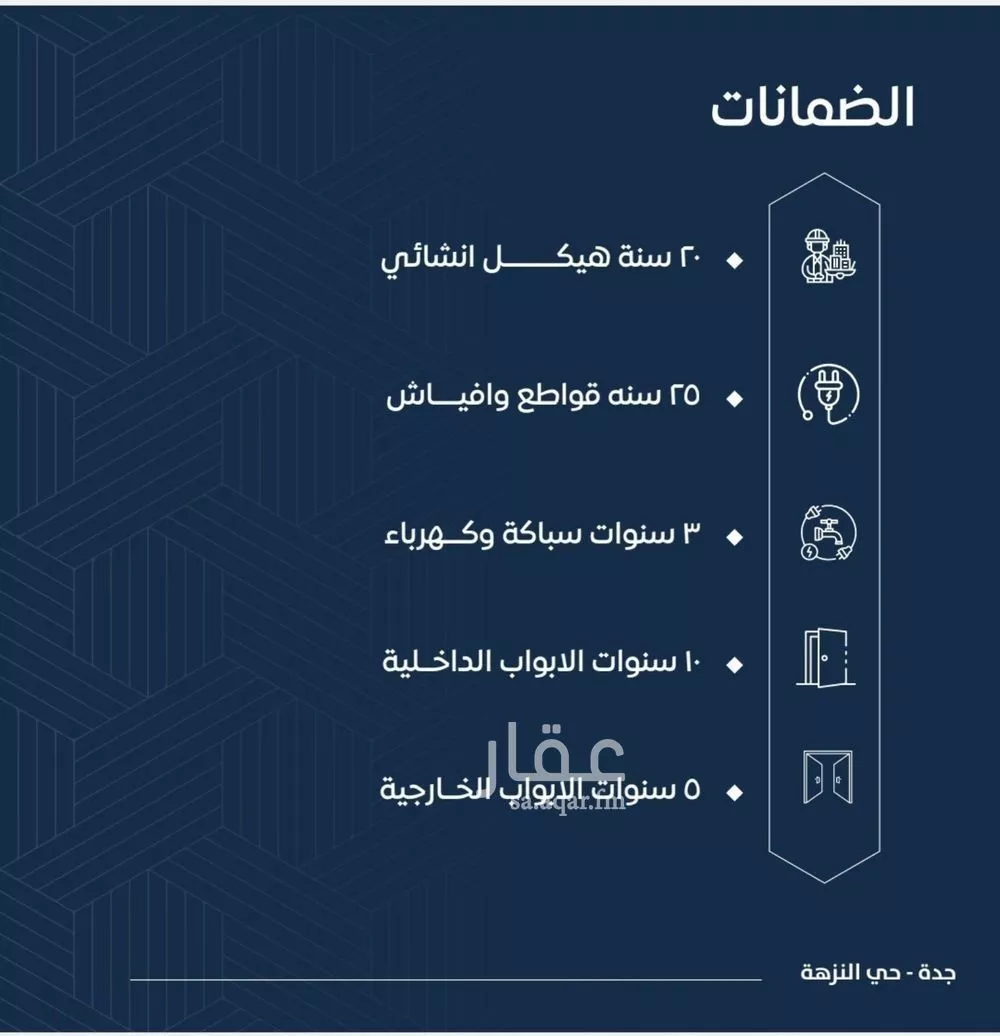 شقة 3 غرف في النزهة 6