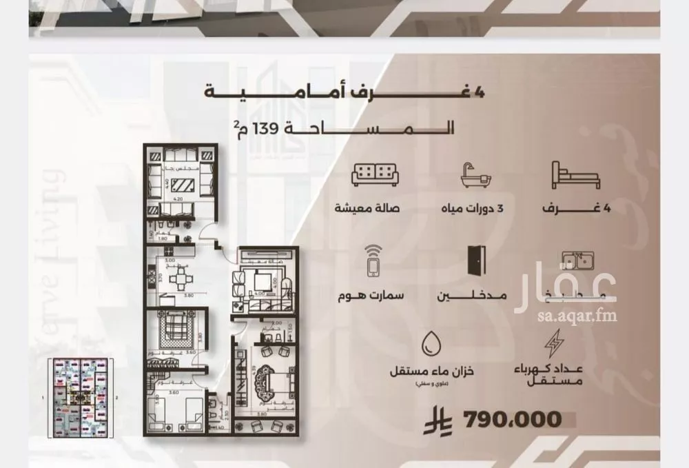 4 bedroom apartment in Al Nahda 2