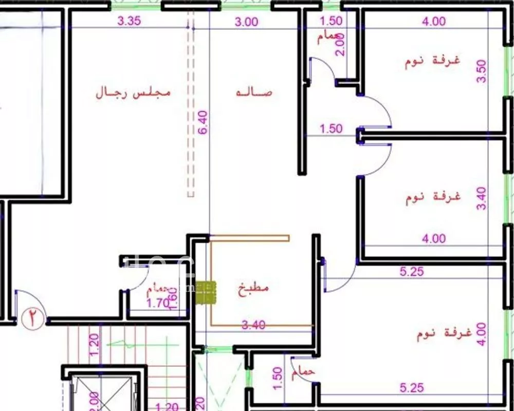 3 bedroom apartment in Al Munsiyah 11