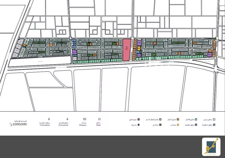 660 sqm land in Ash Shulah 2