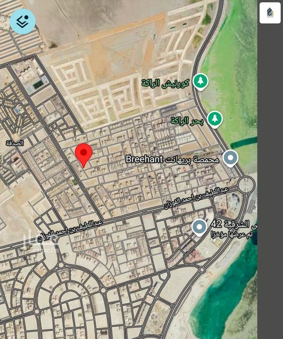 594 sqm land in As Sadafah 3