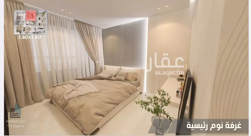 شقة 1 غرف في الياقوت، جدة 6