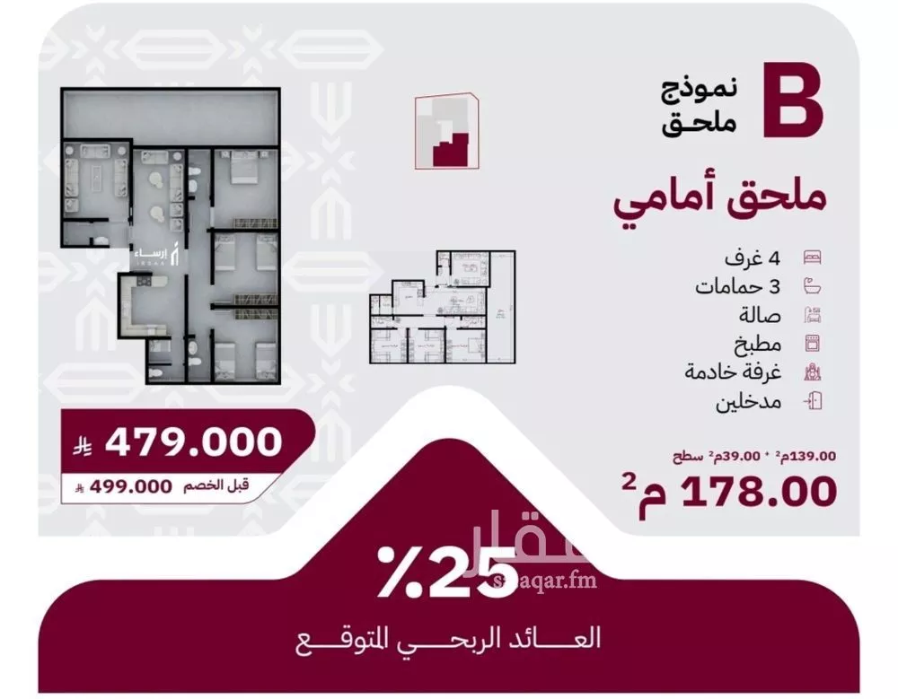 4 bedroom apartment in Ar Rayan, Jeddah 3