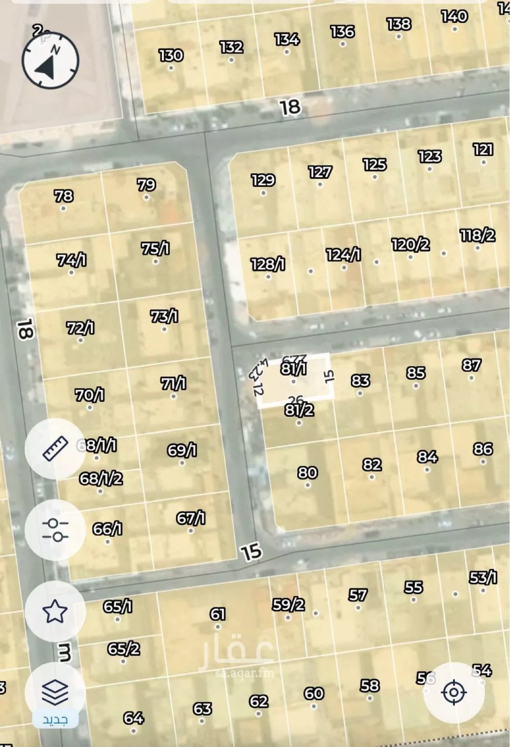383 sqm land in Ash Shulah 3