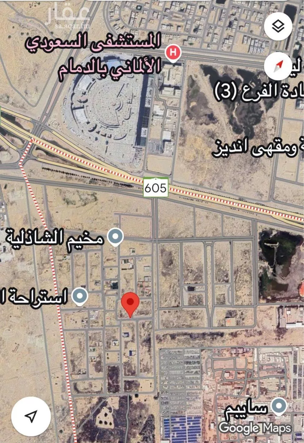 أرض 1125 م² في الأنوار 2