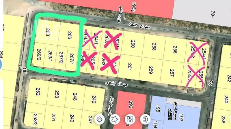 464 sqm land in Ash Shati Al Gharbi 2