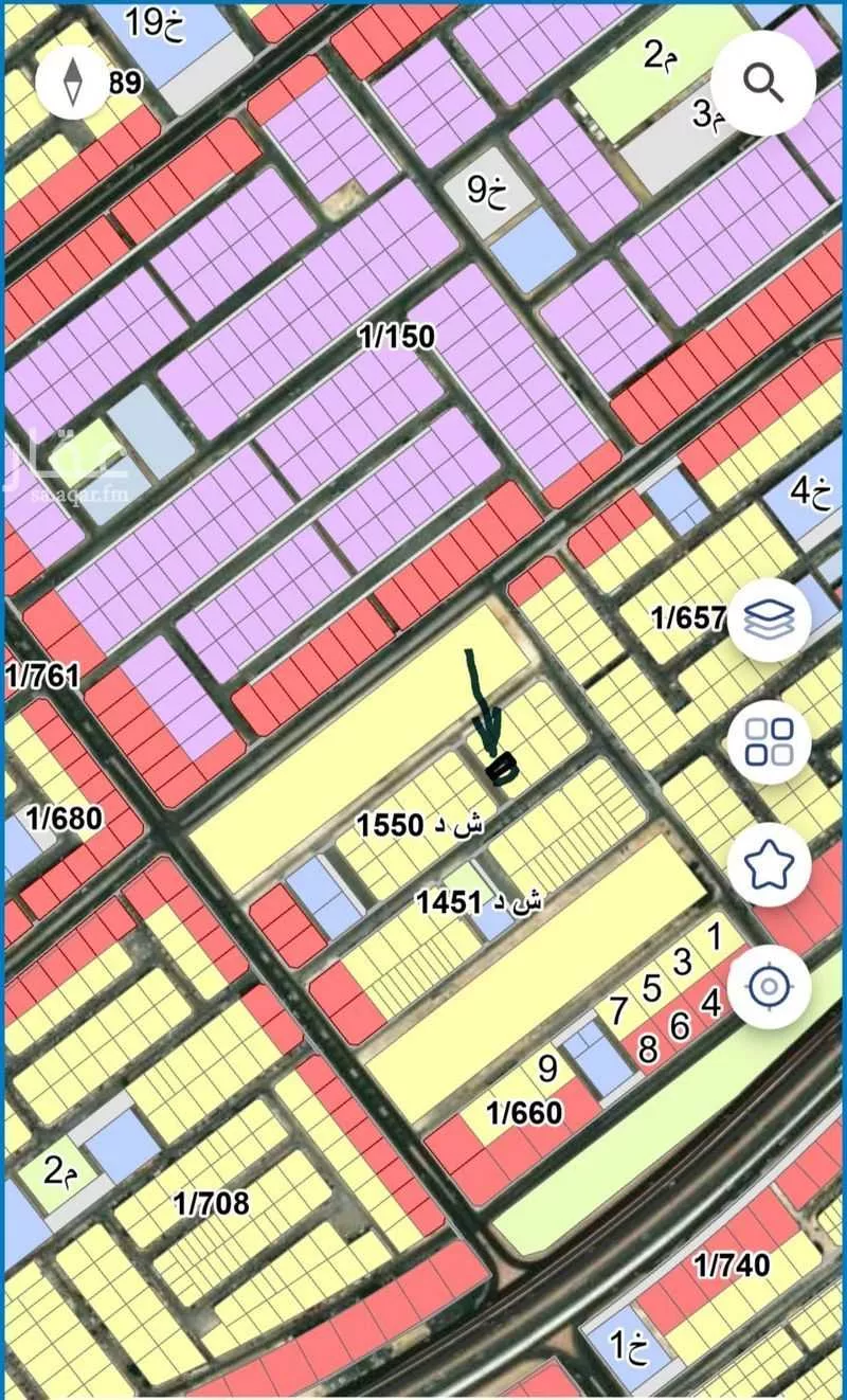 أرض 519 م² في المنار 2