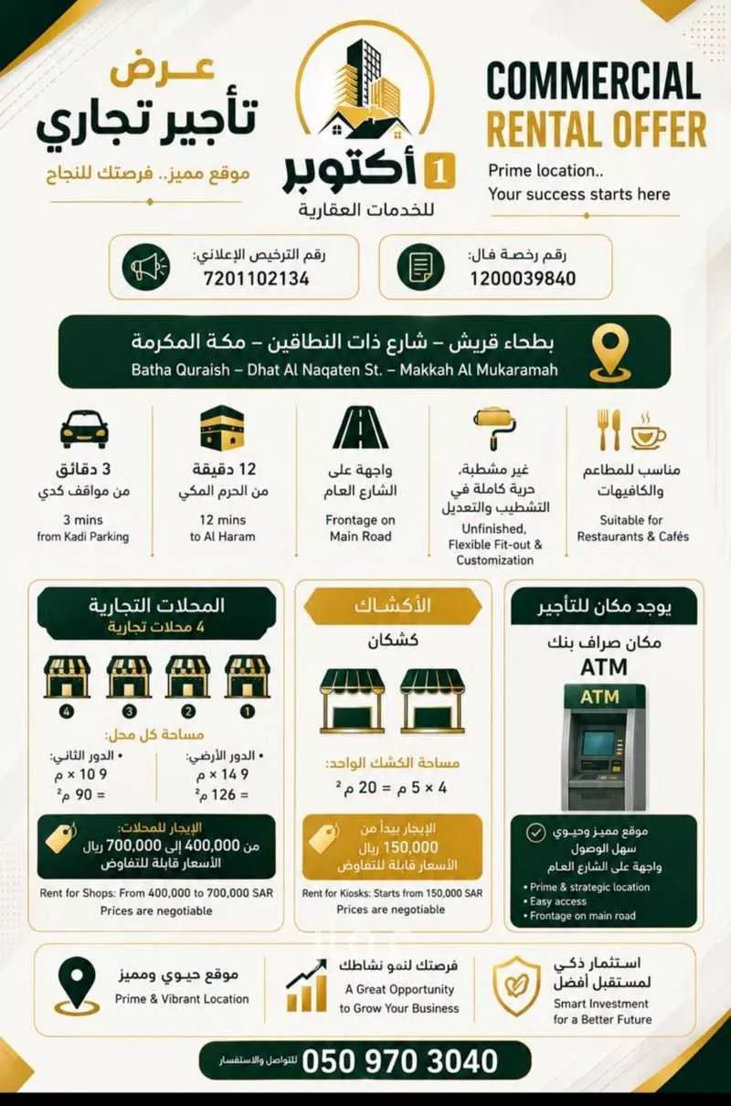 عقار  في الهجرة، مكة