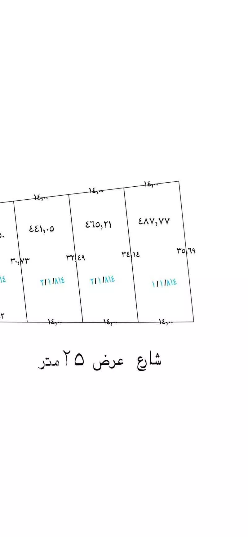 أرض 487 م² في الشعلة 8