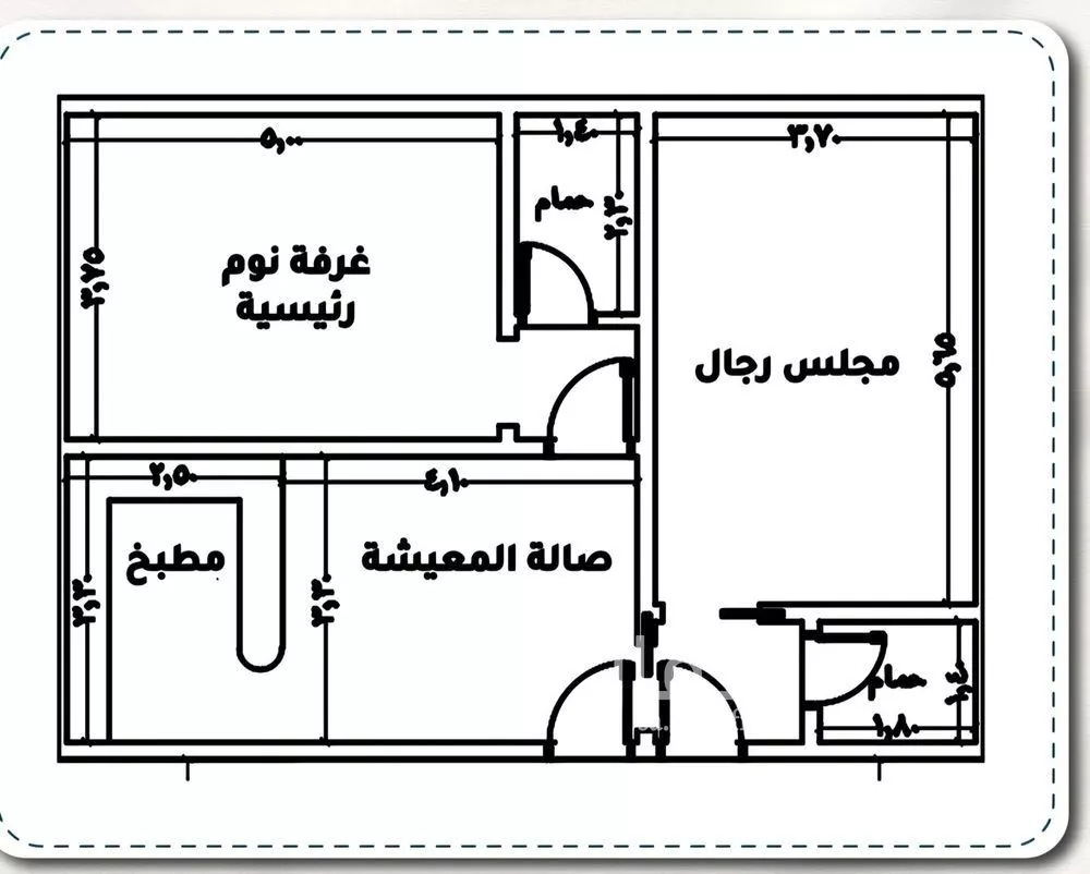 شقة 2 غرف في الثغر 2