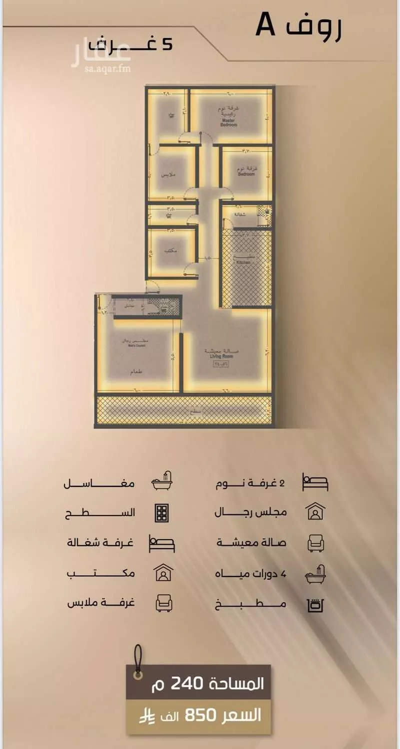 5 bedroom apartment in Al Faisaliyyah 6