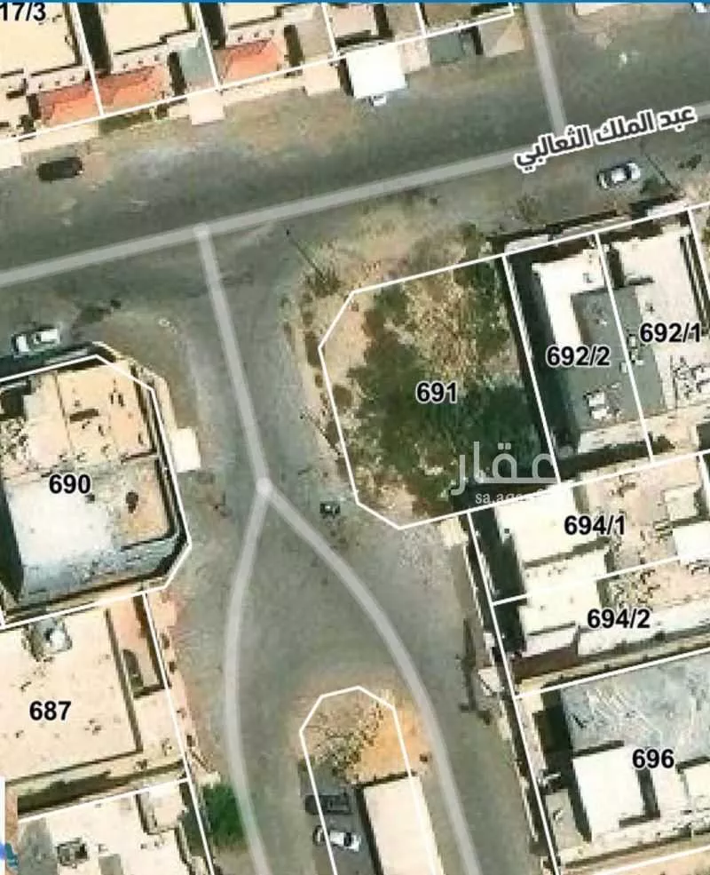507 sqm land in Dahiat King Fahd 6