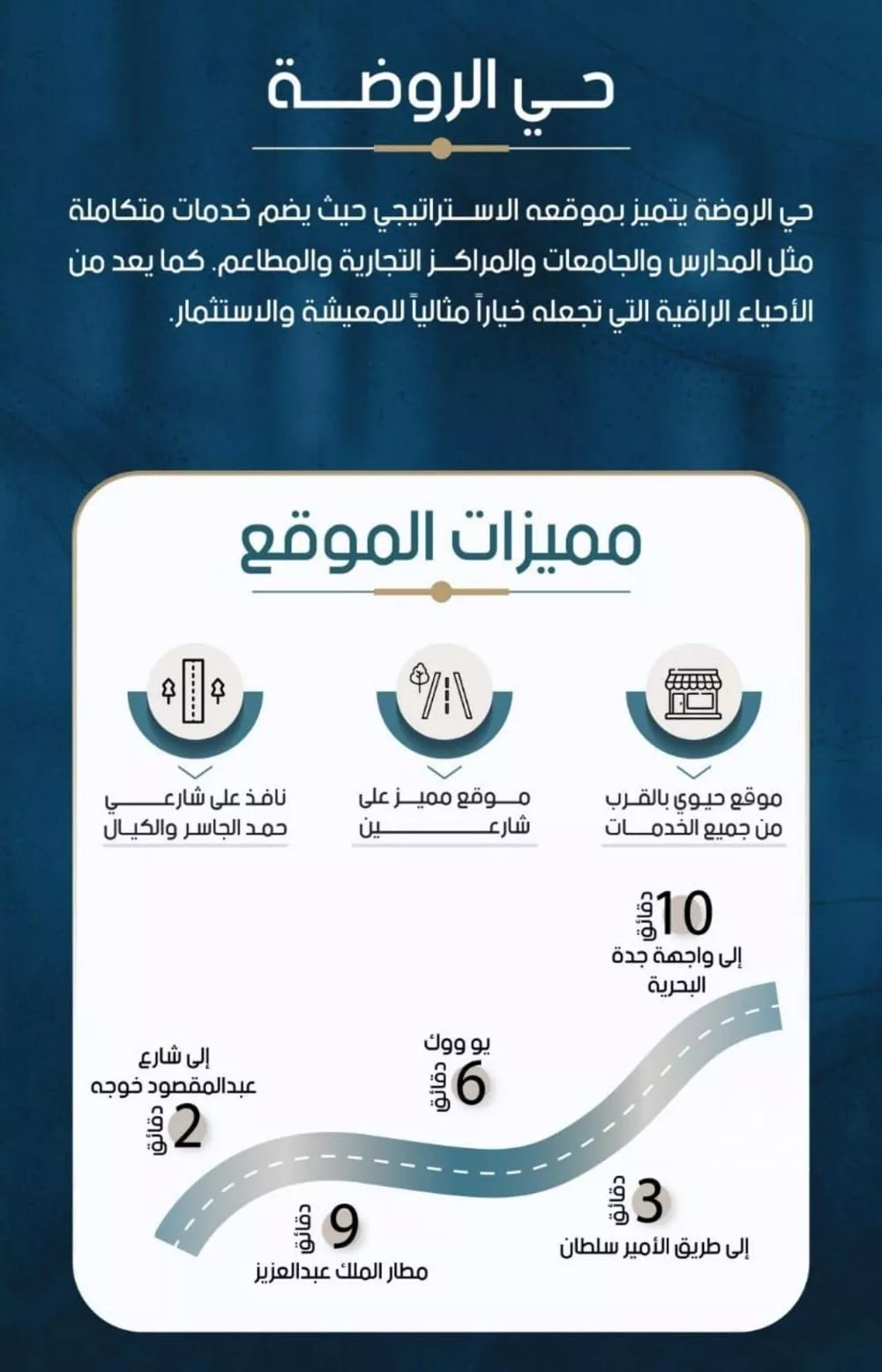 شقة 3 غرف في الروضة 7