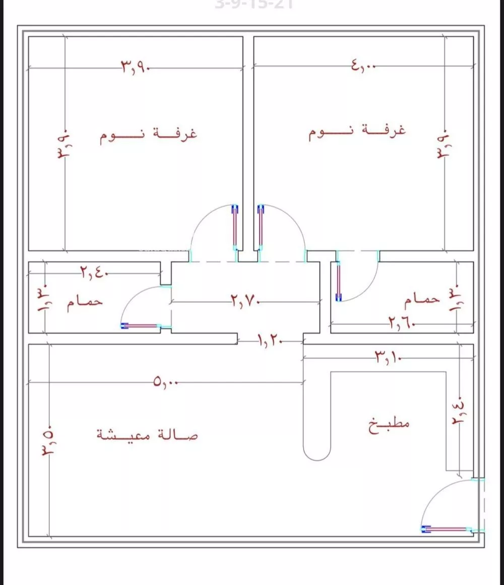 شقة 2 غرف في الصوارى 2