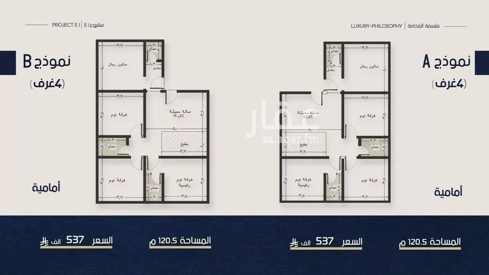 4 bedroom apartment in Al Naeem 2