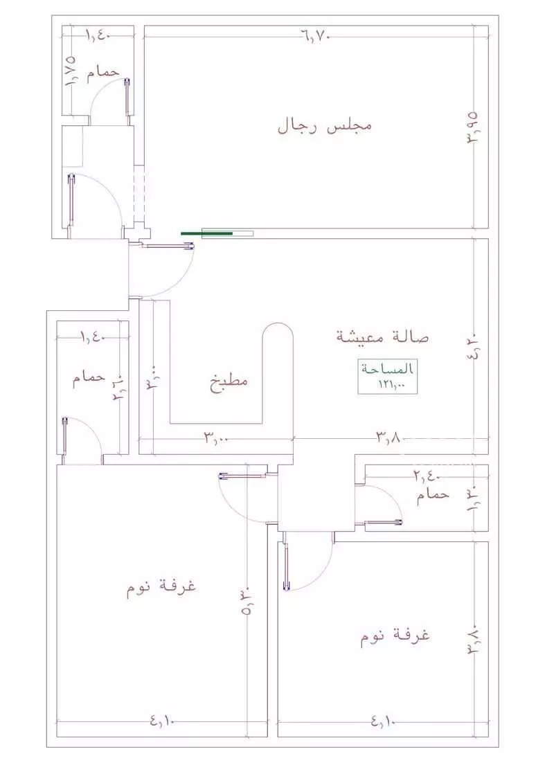 شقة 2 غرف في الصوارى 3