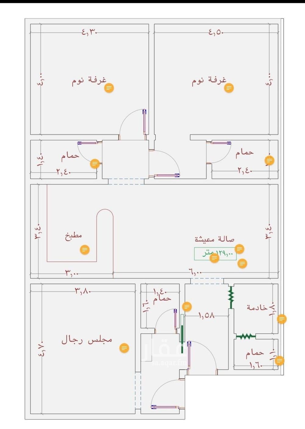شقة 3 غرف في الجامعة، جدة 2