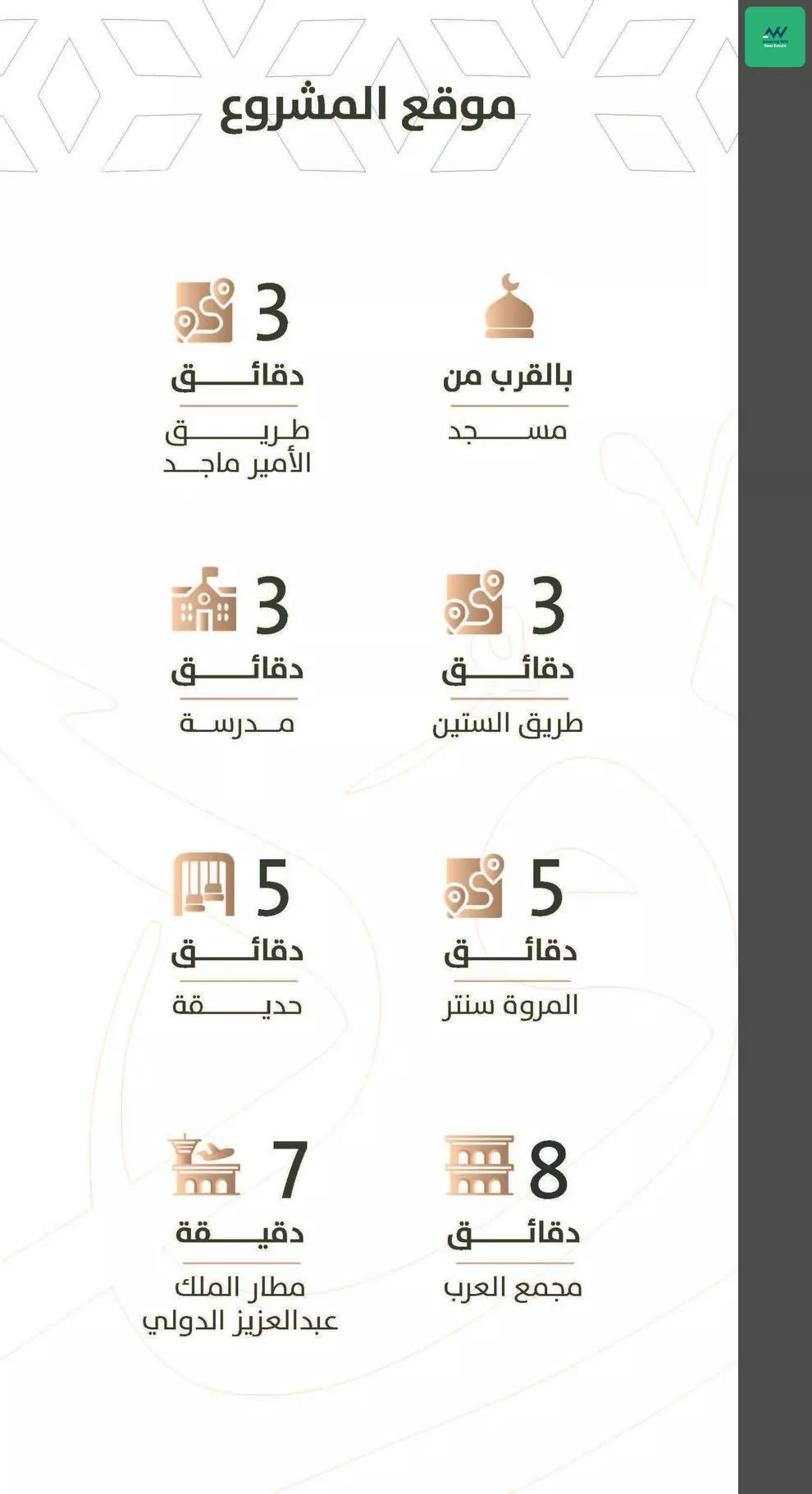 شقة 3 غرف في الربوة 8