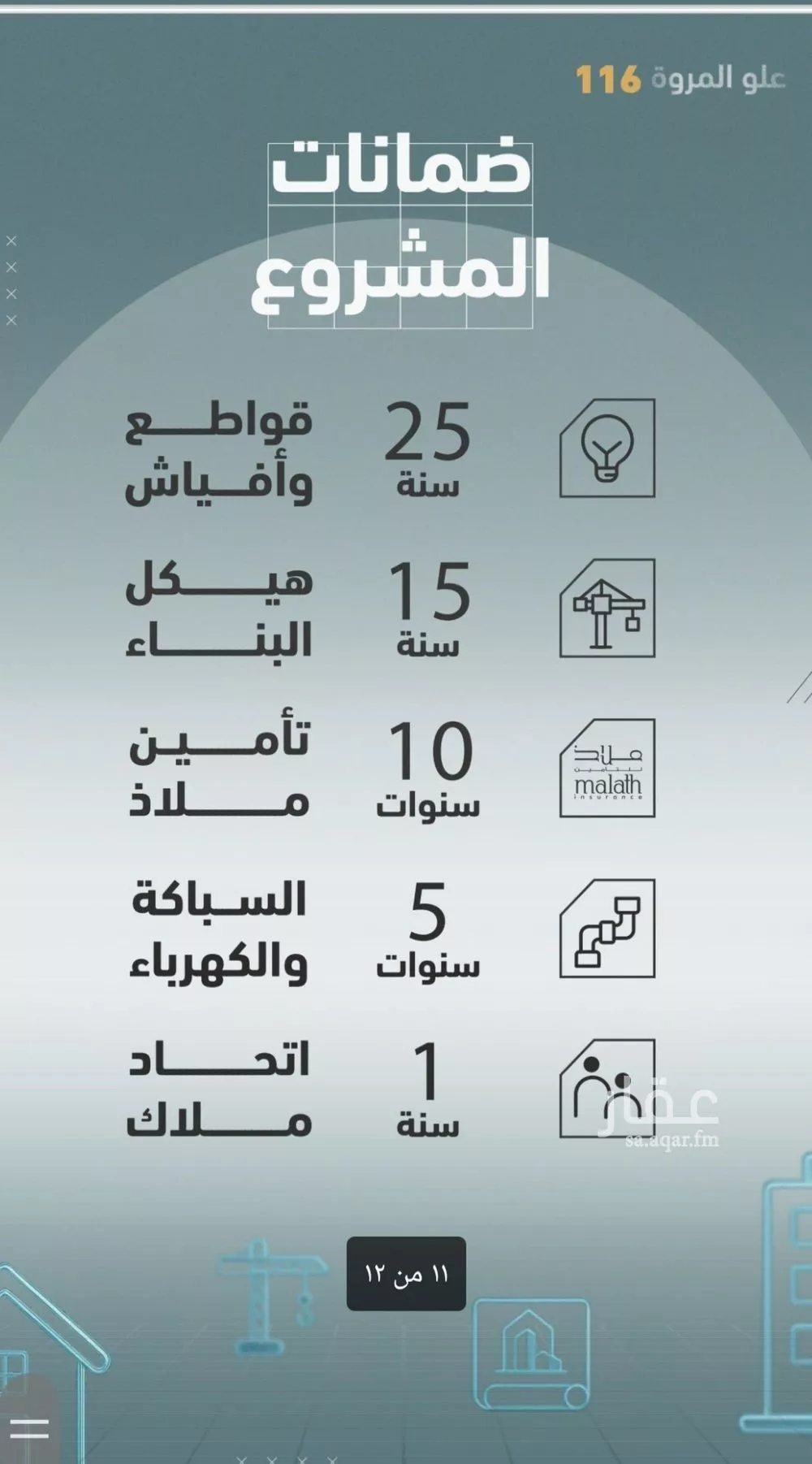 شقة 2 غرف في المروة 5