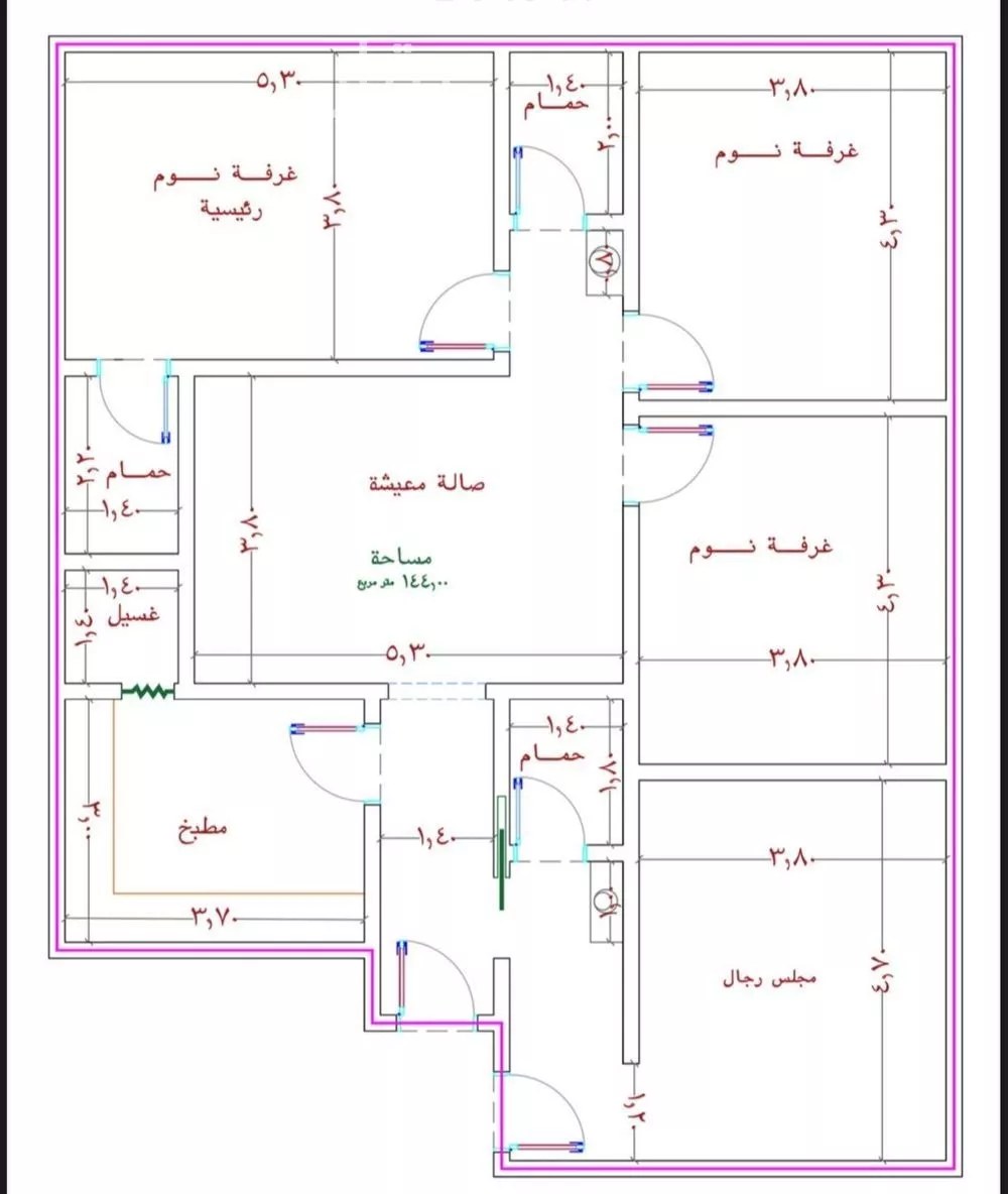 4 bedroom apartment in Al Sawari 9
