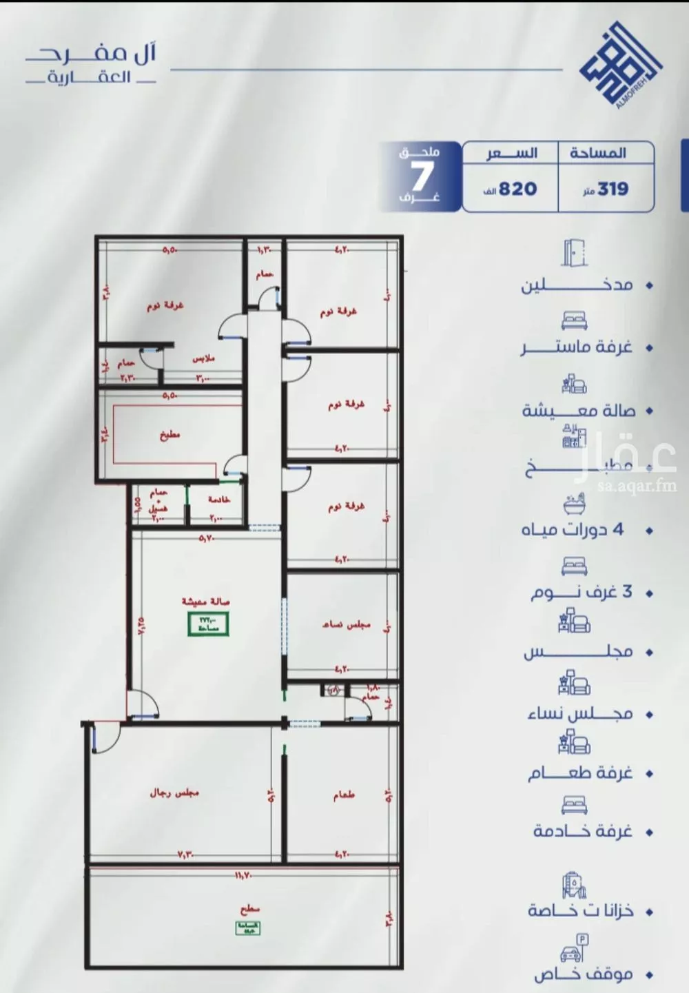7 bedroom apartment in Al Nuzhah 3