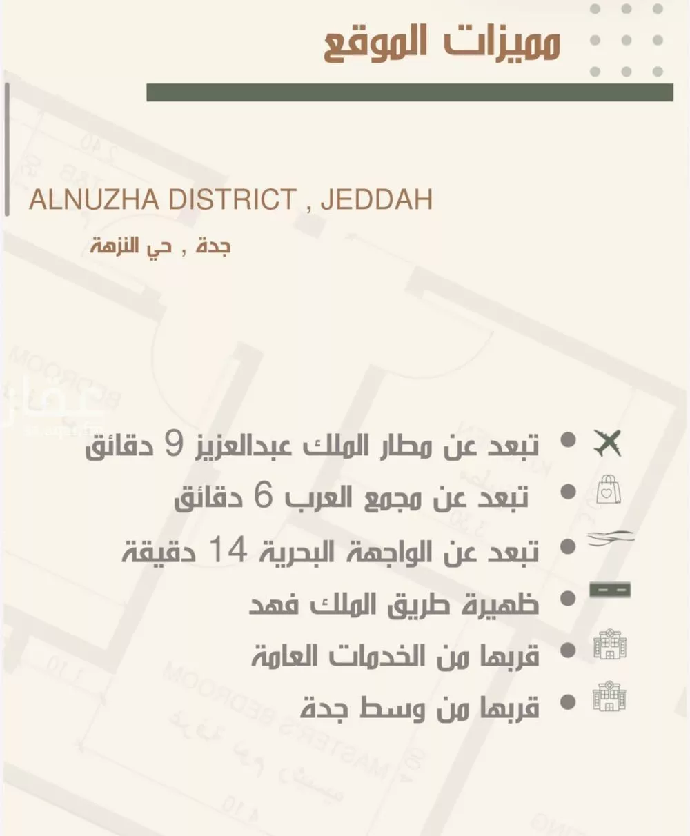 3 bedroom apartment in Al Nuzhah 2